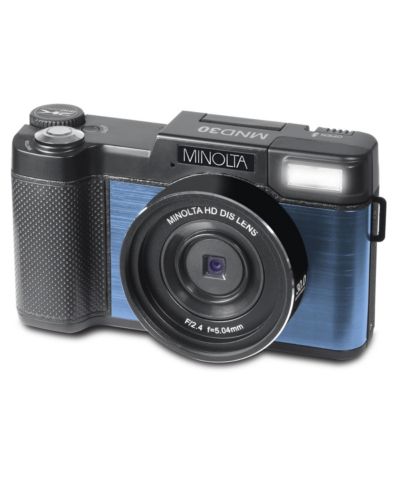 Цифровая камера Minolta MND30, 30MP, 2.7K QHD, 3.0" LCD Screen