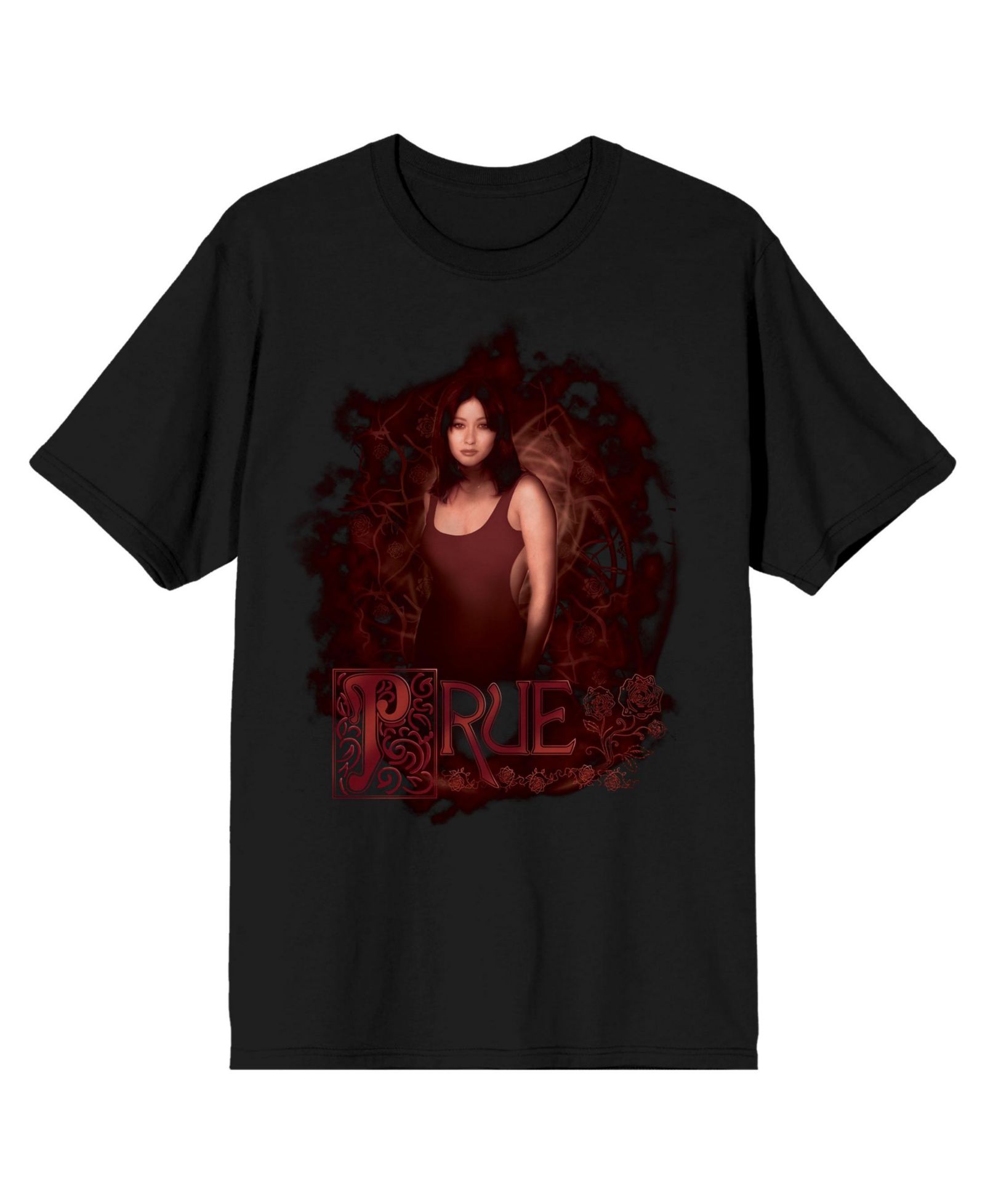 Charmed Men's Prue Halliwell Adult Black Short Sleeve Tee-3XL