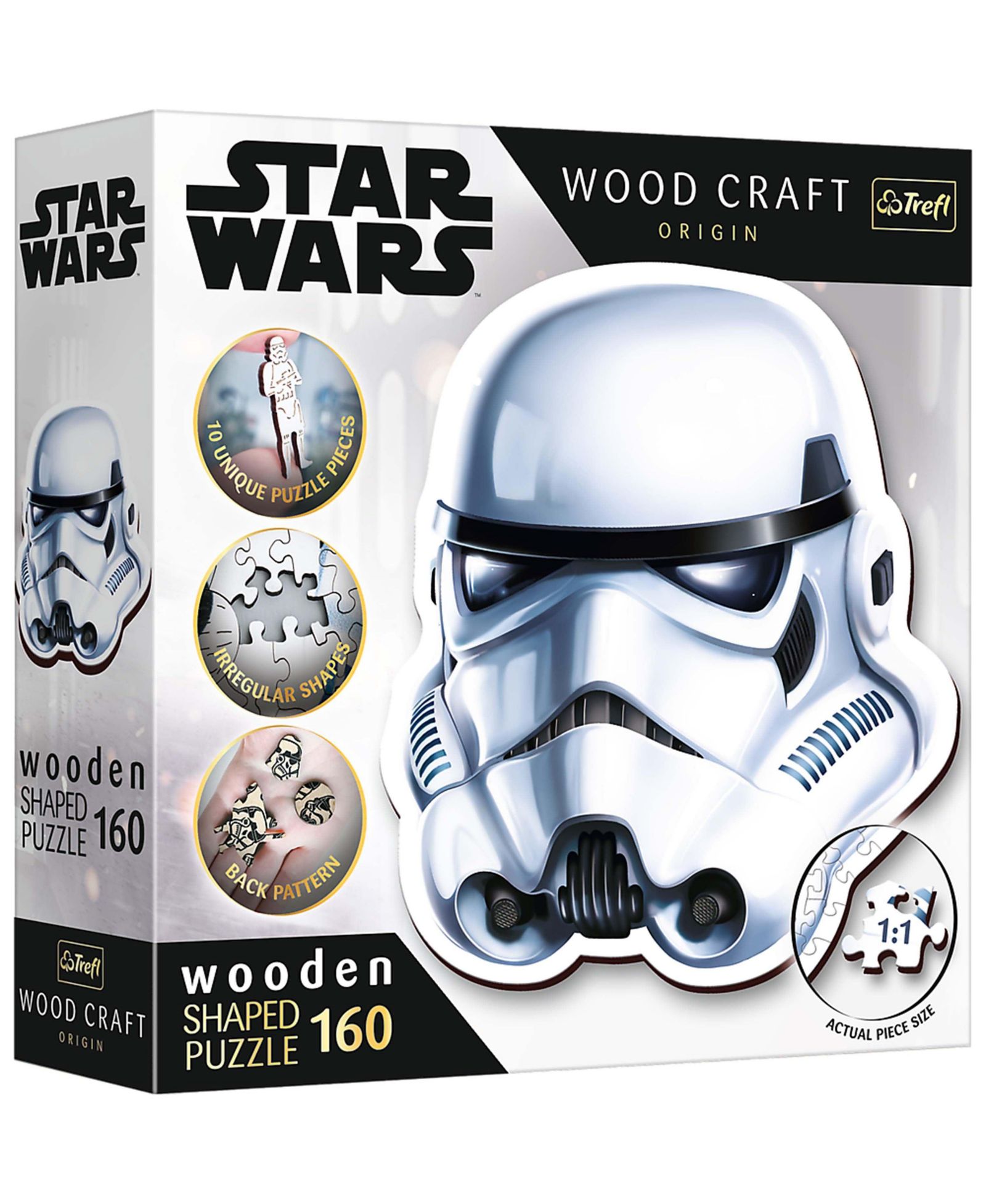 Trefl деревянный пазл Star Wars Stormtrooper's Helmet 160 Piece