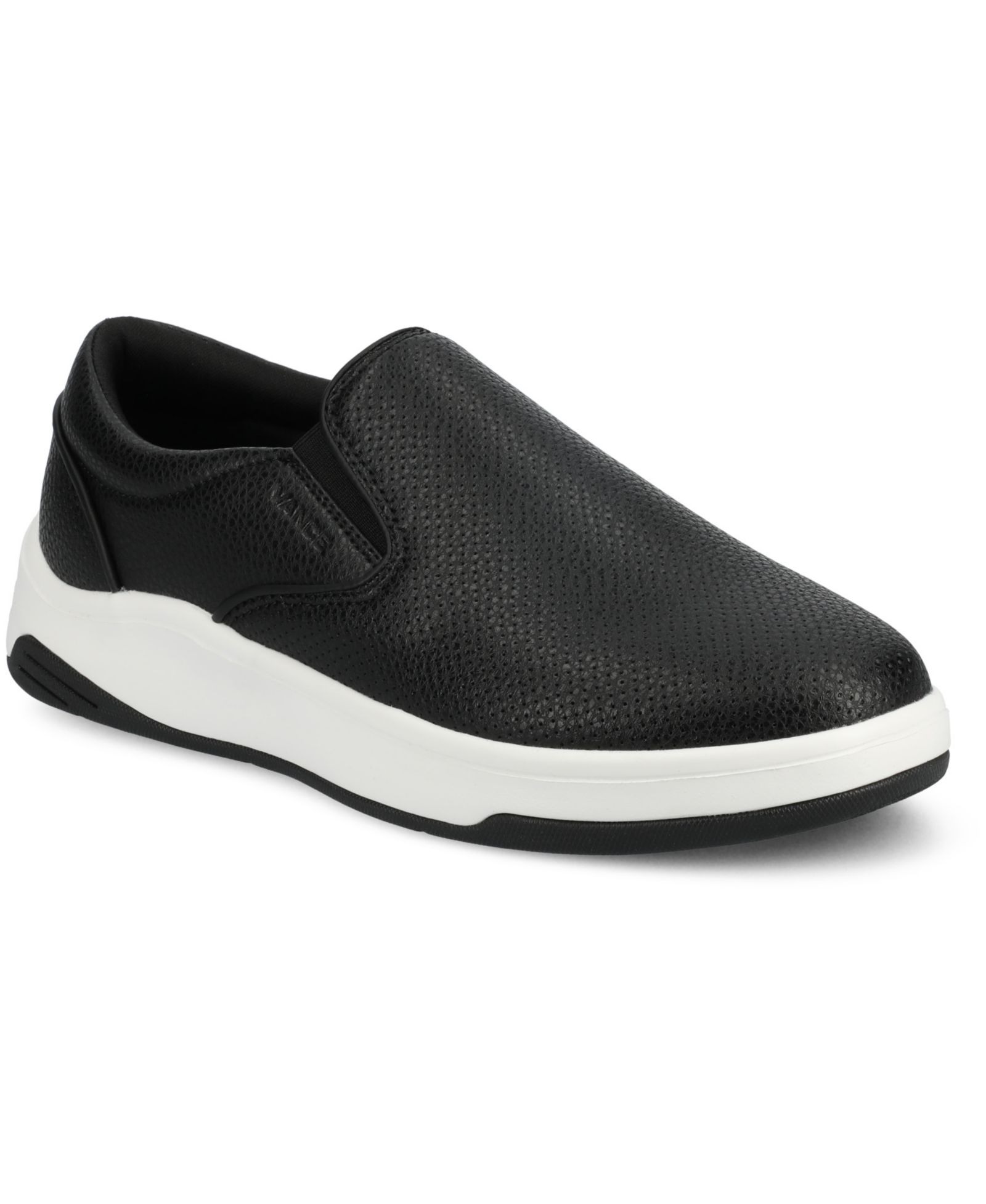 Vance Co. Men's Townes Comfort Perforated Flexible Slip-on Sneaker