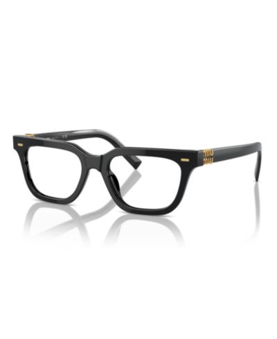 Женские прямоугольные пластиковые очки Miu Miu MU 07XV Eyeglasses