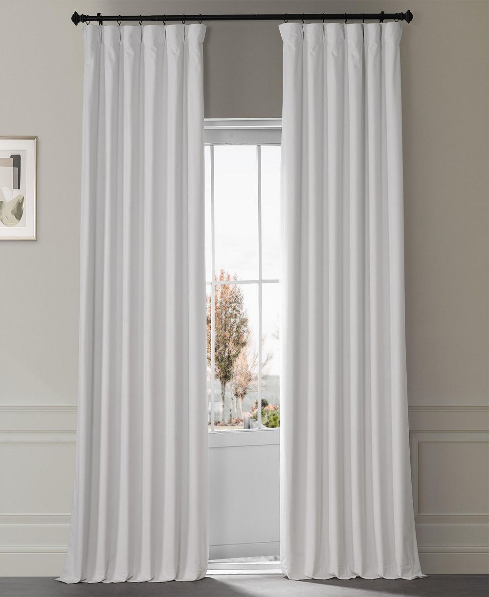 Шторы Half Price Drapes Signature Plush Velvet Hotel Blackout Curtain
