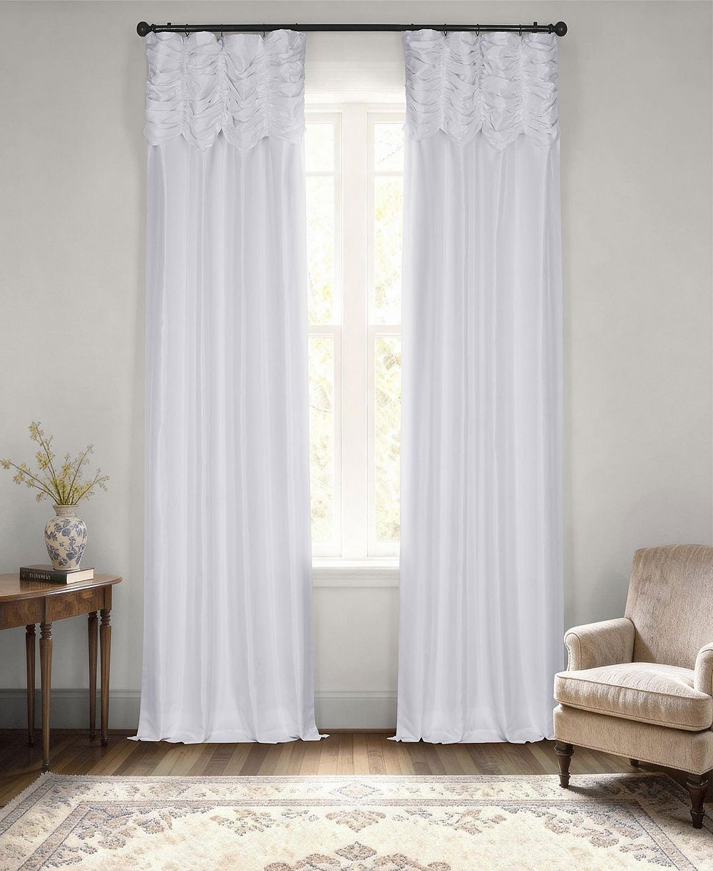 Винтажные текстурированные шторы из искусственного шелка Dupioni от Half Price Drapes