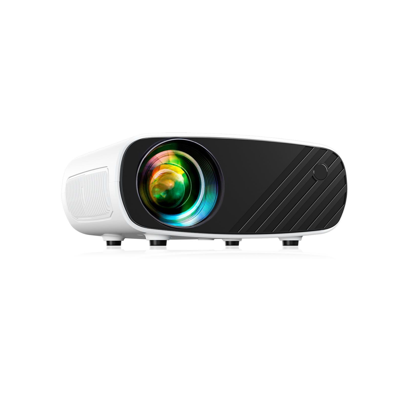 Портативный проектор ELEPHAS для iPhone, ELEPHAS Upgraded 1080P HD Projector, 8000L с треногой и сумкой