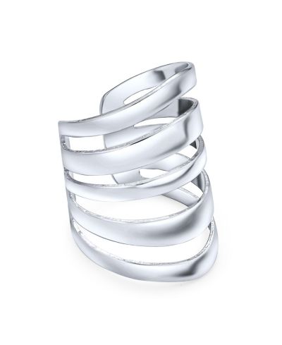 Серьги-кафф Bling Jewelry Minimalist Geometric Ear Cuff Cartilage Clip Wrap Helix