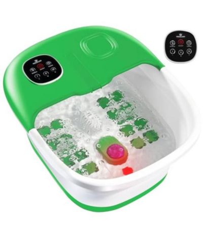 Массажер для ног Foot Spa с подогревом, массажем и гидромассажем, с пультом управления