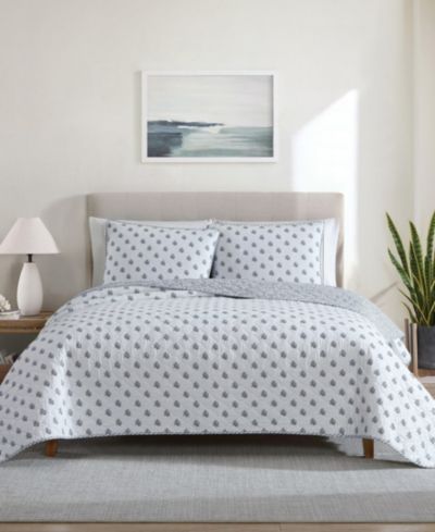 Реверсивный комплект из 3-х покрывал Nautica Coral Beach, King