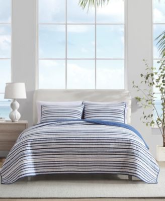 Nautica Pembrook Reversible 3-Pc. Quilt Set, Full/Queen