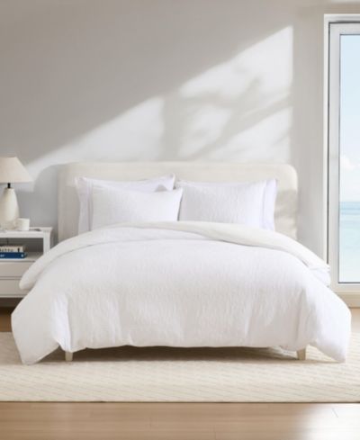 Nautica Набор из 3 пододеяльников с цветочным жаккардом Seaside, King
