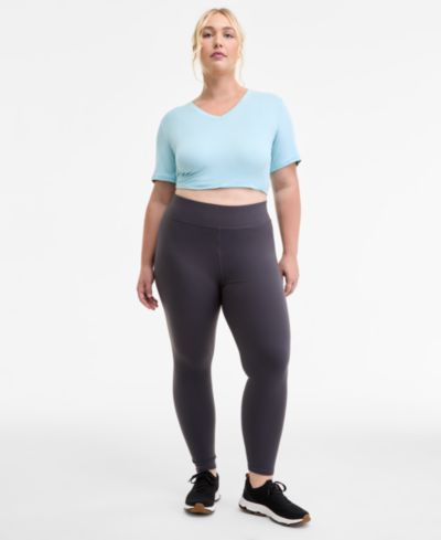 Легинсы ID Ideology Plus Size Studio с высокой посадкой