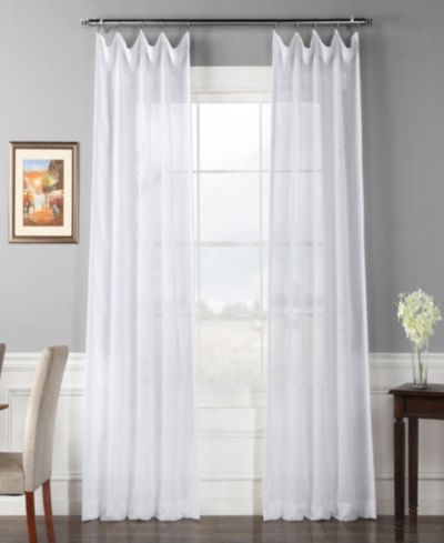 Прозрачная тюлевая занавеска Half Price Drapes