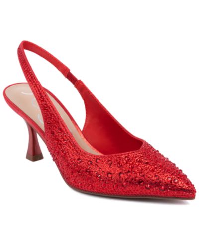 Sugar Женский Dazzy Slingback Rhinestone Dress Pumps