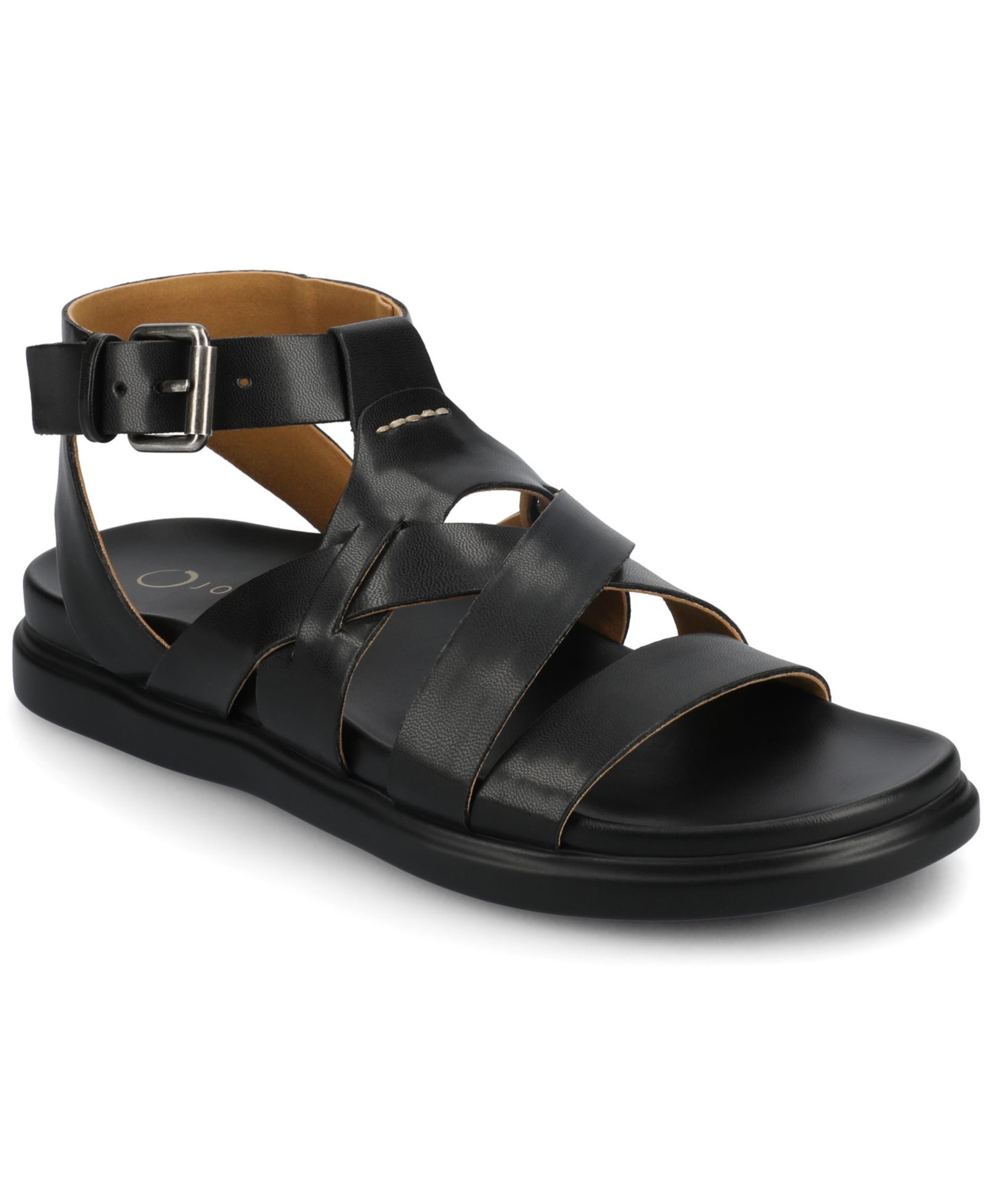 Journee Collection Women's Mistee Strappy Fisherman Flat Sandals