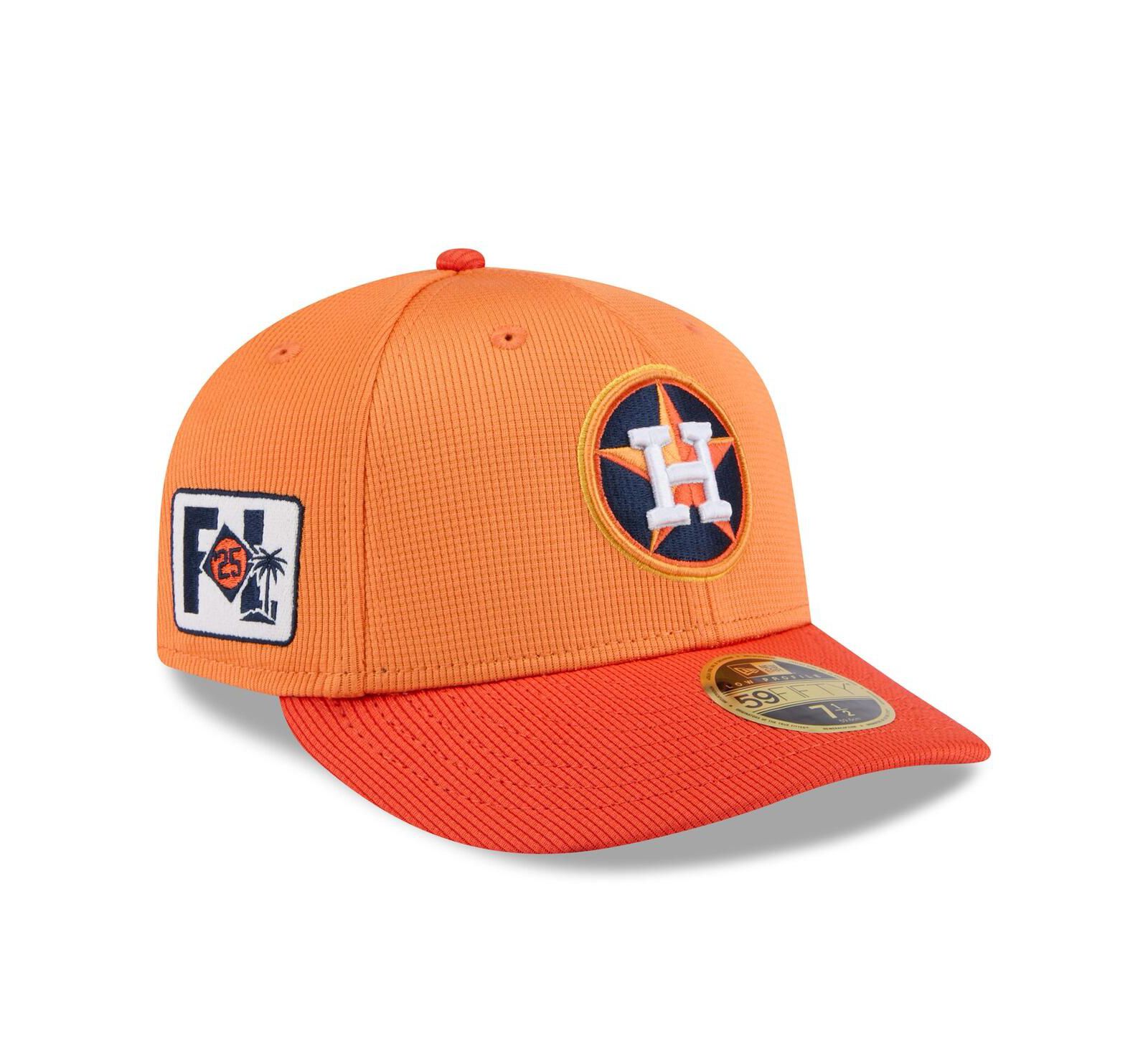 Мужская кепка New Era Houston Astros 2025 Spring Training 59FIFTY