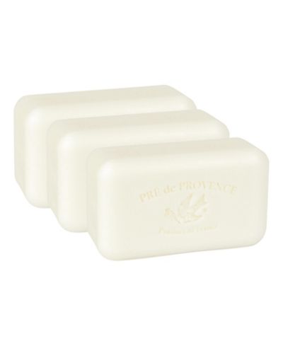 Pre de Provence Moisturizing 150g French Soap Bar, Quad-Milled, Long Lasting, Moisturizing, Rich, Creamy Lather (Set of 3)