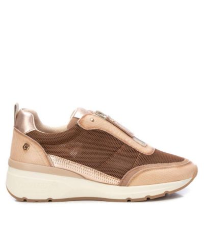 Carmela Collection Women's Leather Casual Sneakers By Xti