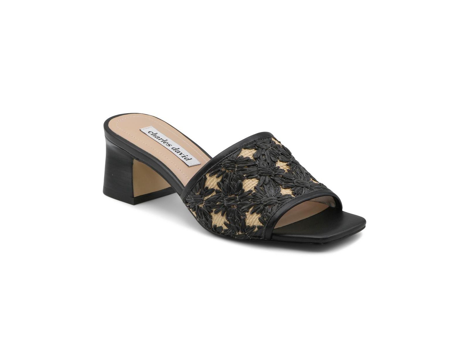 Женские мюли Charles David Raffi Chunky Heel Dress