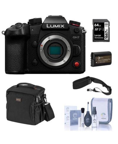 Panasonic LUMIX GH7 Зеркальная камера с комплектом аксессуаров