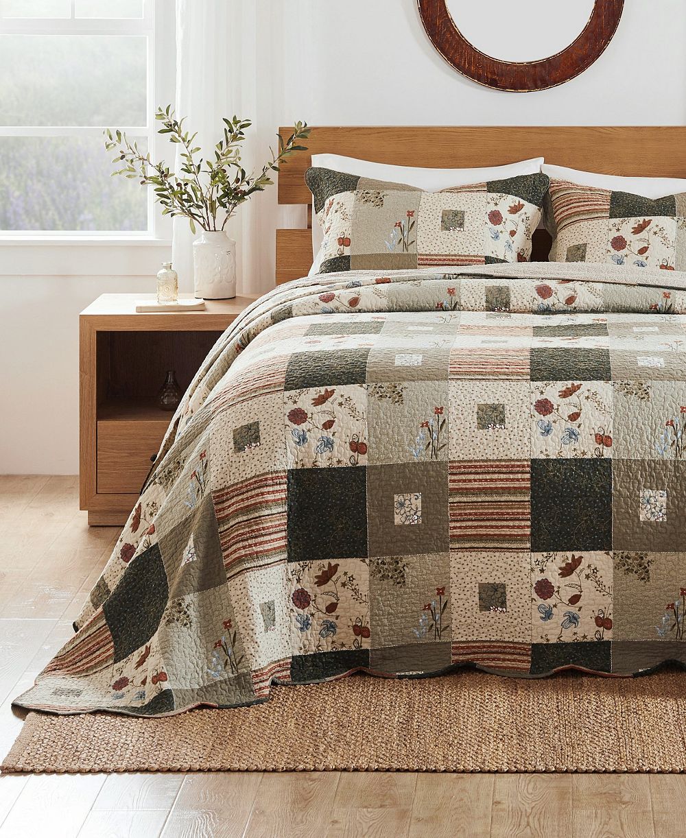 Комплект покрывал Greenland Home Fashions Sedona Desert Beauty 3-Pc. King