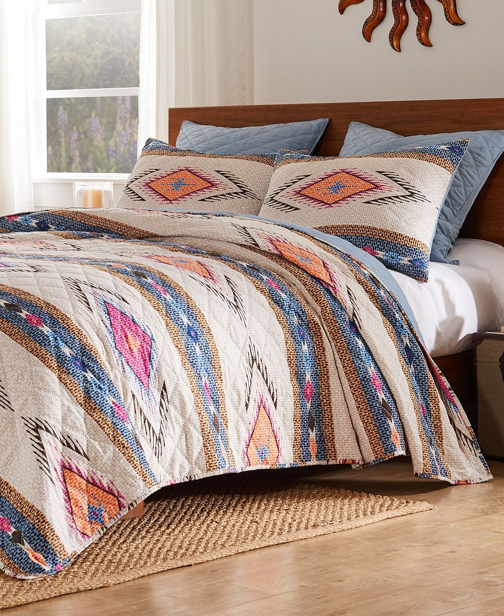 Комплект покрывала Greenland Home Fashions Cheyenne Boho Spirit 2-Pc. Twin