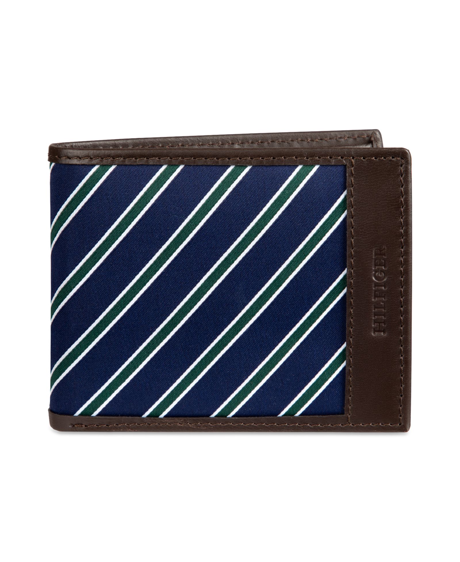 Tommy Hilfiger Men's Overlay Passcase Wallet