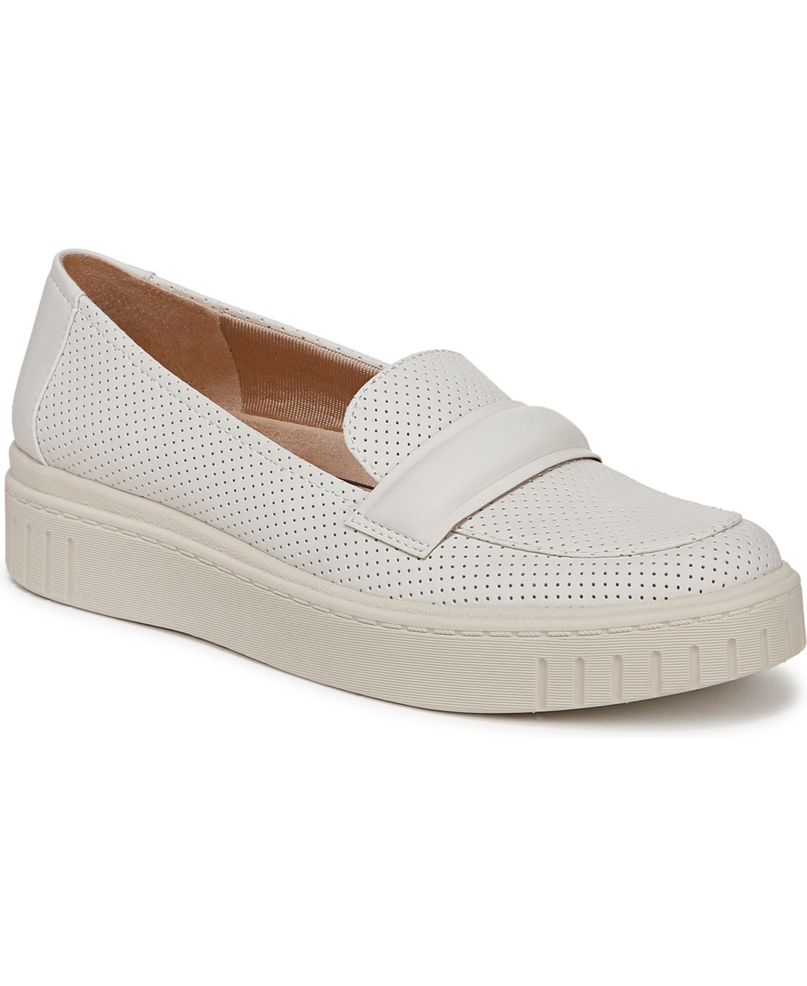 LifeStride Women's Geneva-Chop Closed Round Toe Platform Penny Loafers