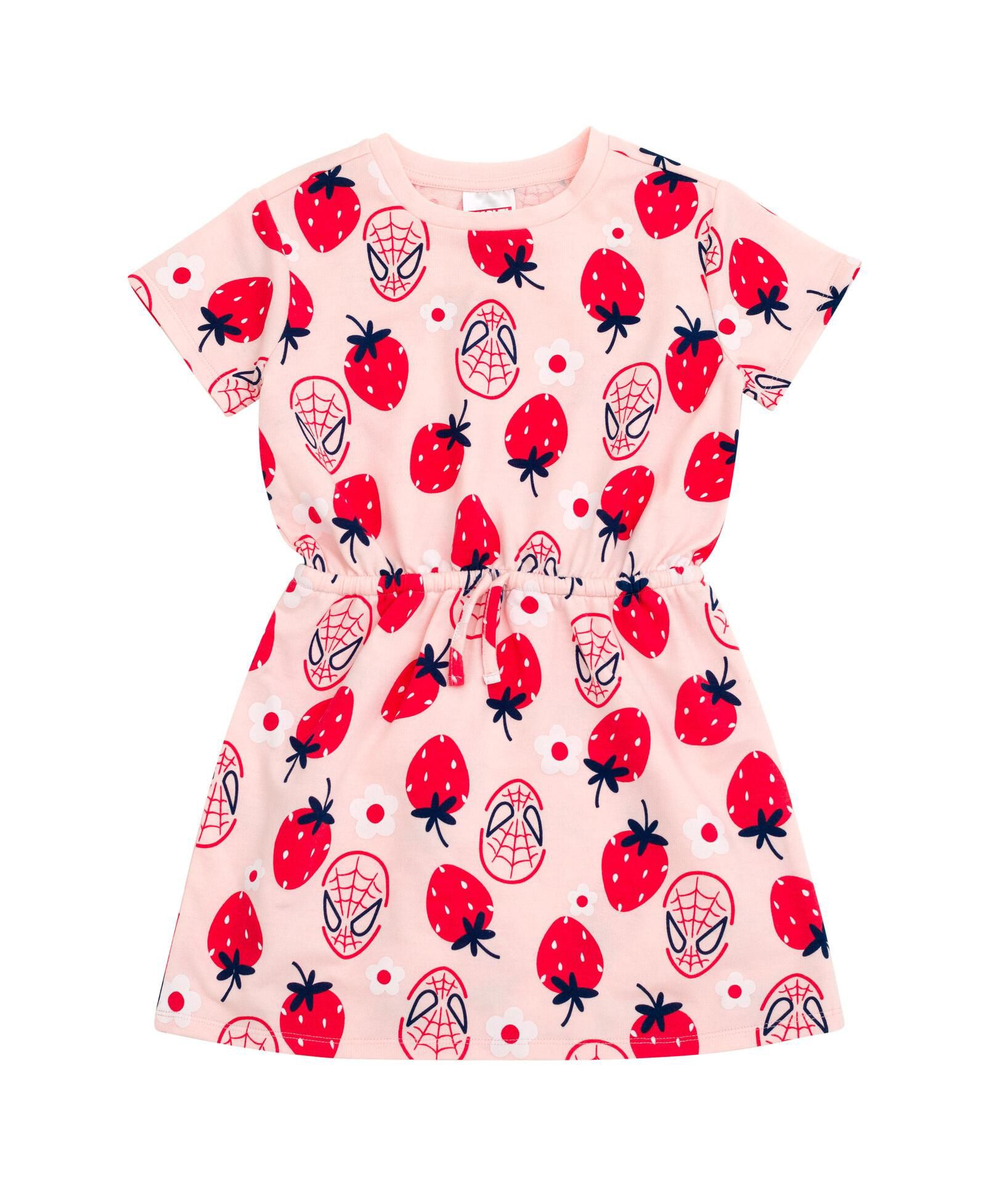 Платье Marvel Spider-Man Girls French Terry Skater Dress Toddler to Big Kid