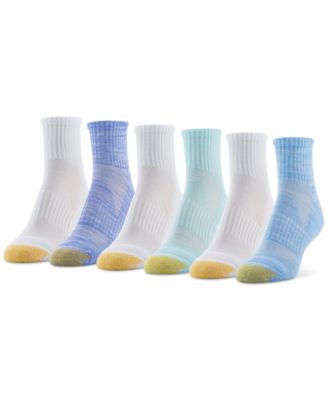 Женские спортивные носки Gold Toe Women's 6-Pk. Sport Half-Cushion Quarter Socks 5825S5