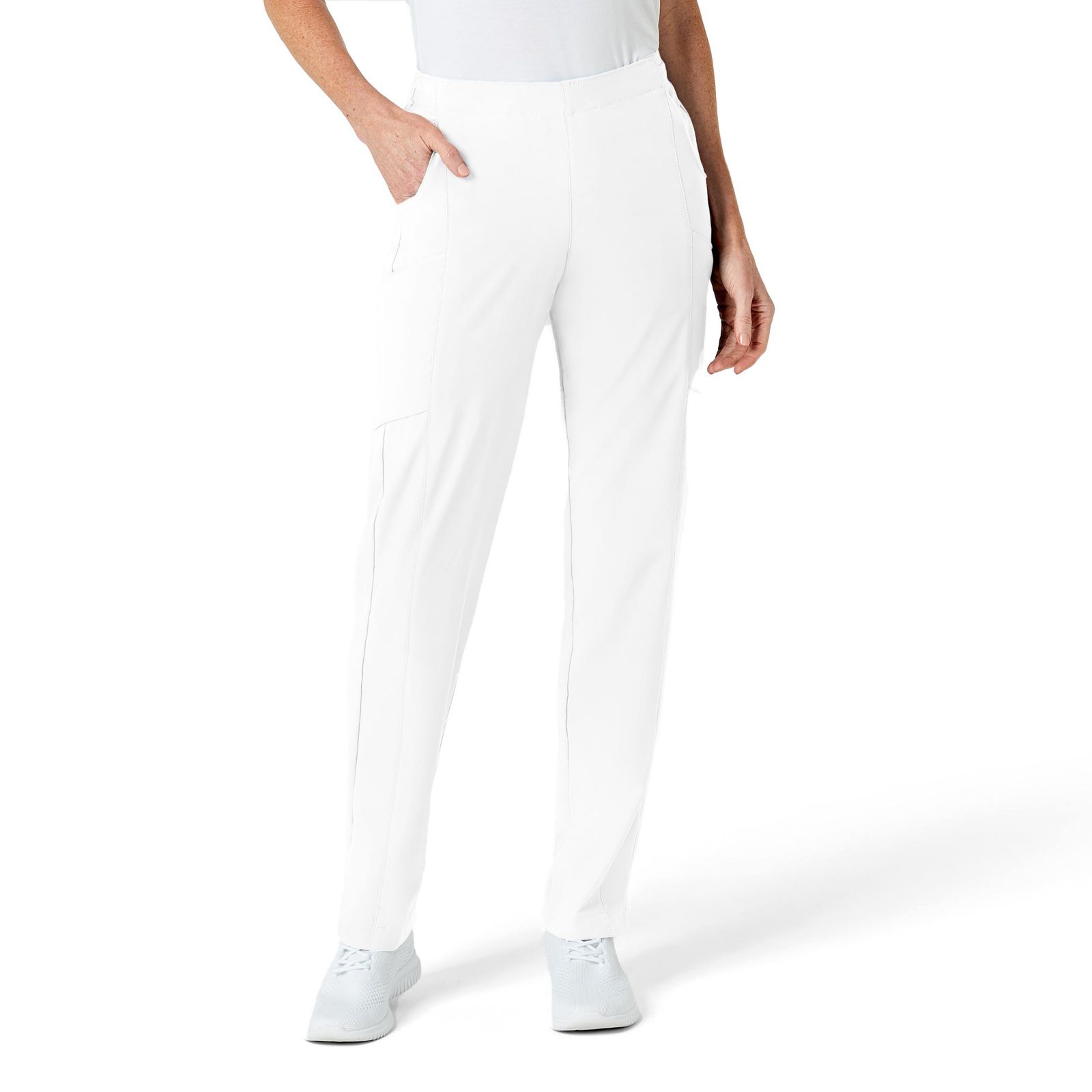 Wink Women's W123 Flat Front Cargo Scrub Pant