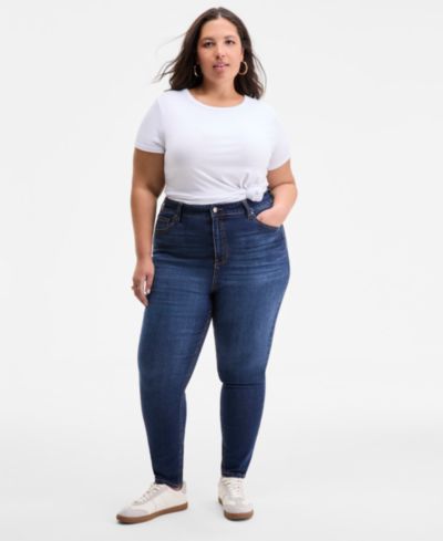 On 34th Джинсы Skinny Ankle High-Rise, Plus Size, эксклюзивно в Macy's