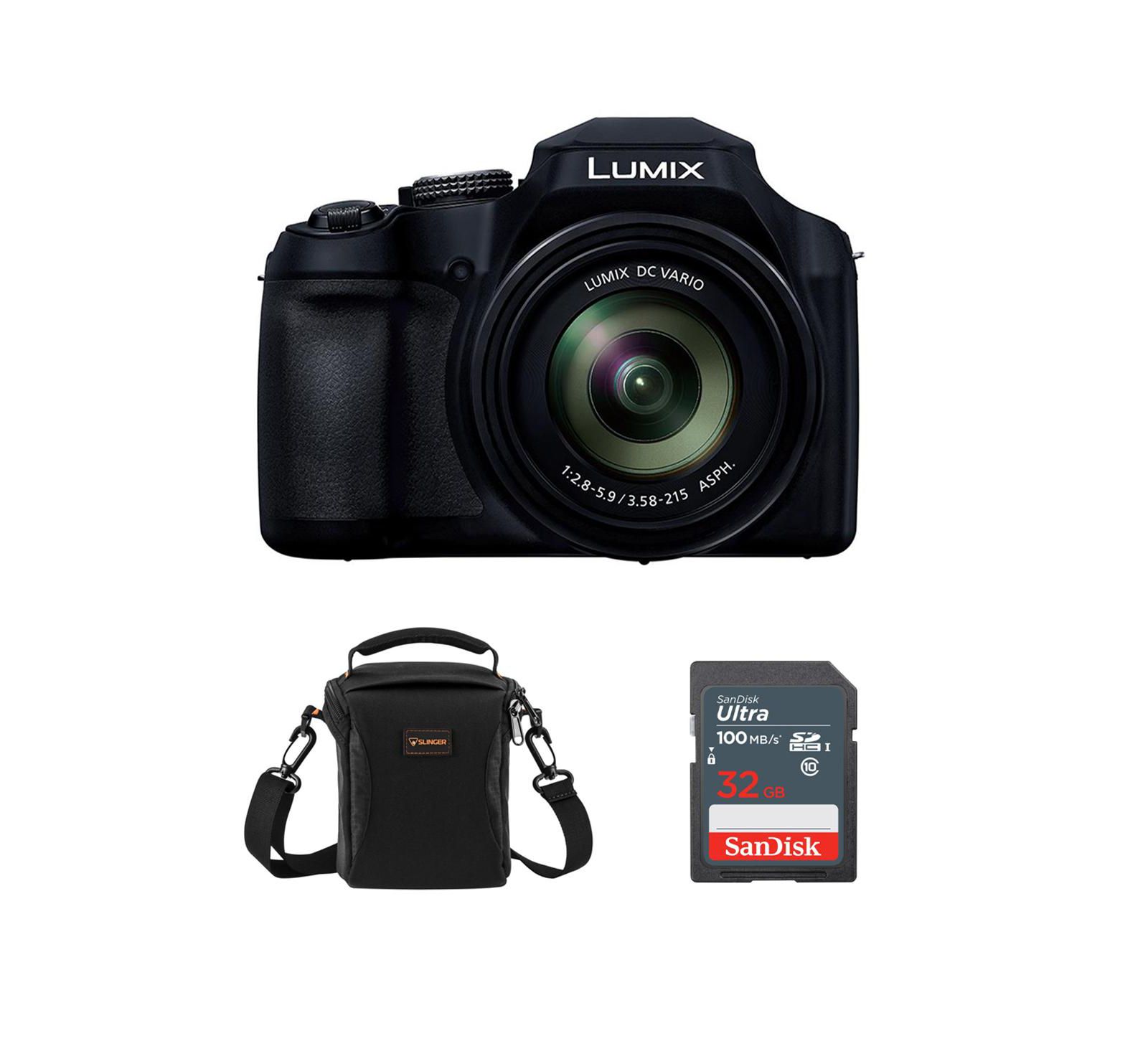 Panasonic LUMIX FZ80D 18.1MP Digital Camera, Bundle with Included Value