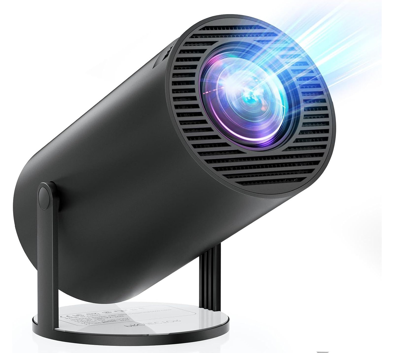 Проектор ARTSEA HY300 Full HD 1080p, 8000 люмен, поворотный на 180 градусов, с автокоррекцией трапеции
