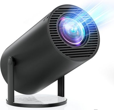 Artsea HY300 Full HD 1080p 8,000-Lumen 180-Degree Rotatable Auto Keystone Projector