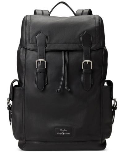 Polo Ralph Lauren Мужской Smooth Leather Backpack