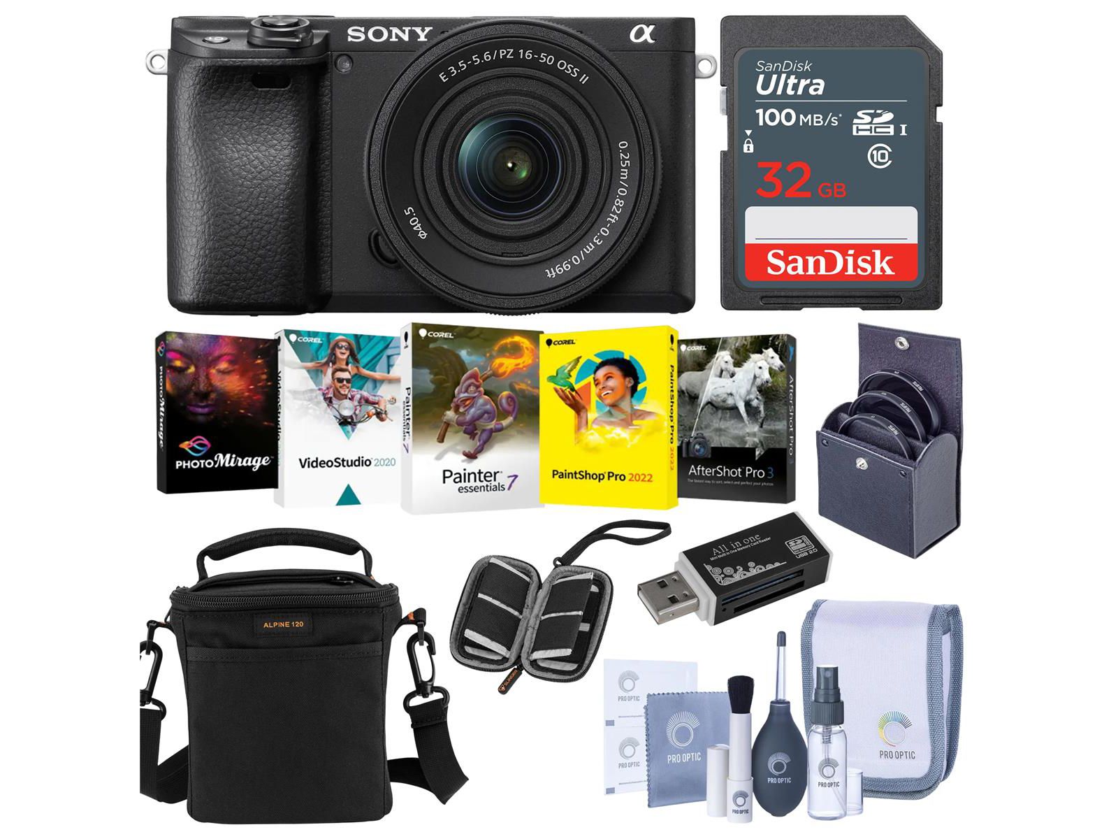 Sony Alpha a6400 24.2MP UHD 4K Mirrorless Digital Camera