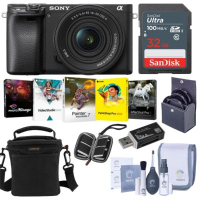 Sony Alpha a6400 24.2MP UHD 4K Mirrorless Digital Camera