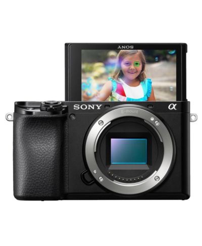 Sony Alpha a6100 беззеркальная цифровая 4K камера - комплект с сумкой, 32GB SD картой, защитным экраном и набором для чистки