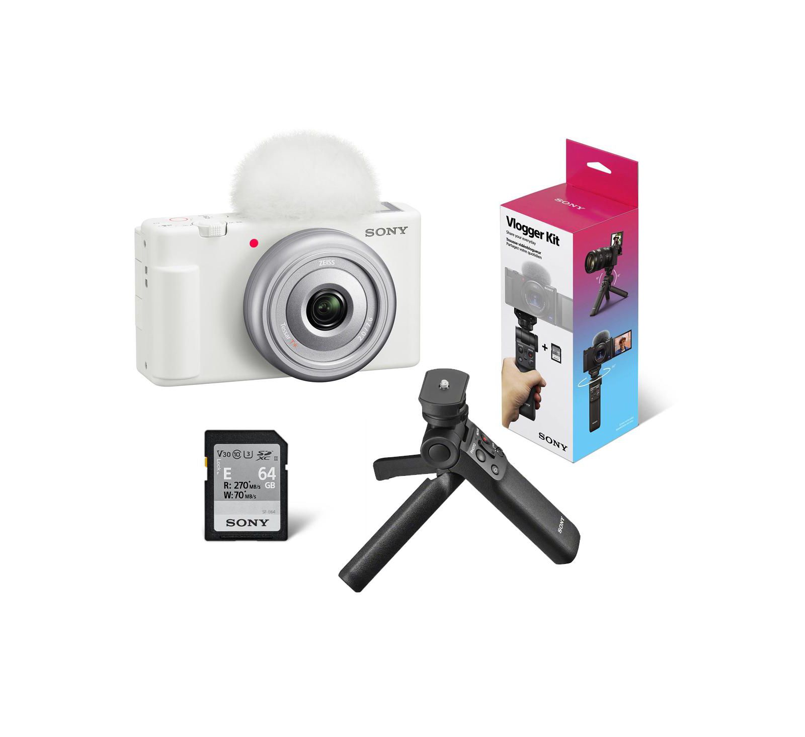 Sony ZV-1F 4K камера для влогинга