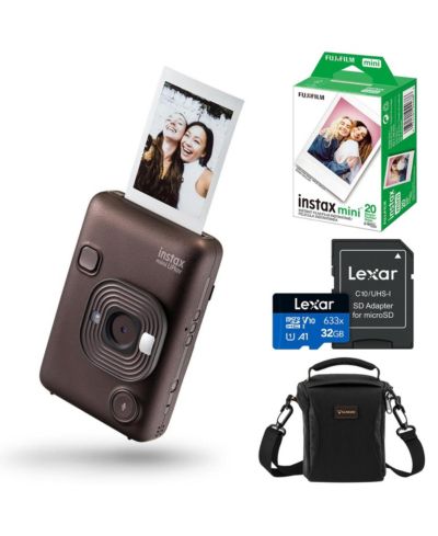 Fujifilm Mini LiPlay 4.9MP Hybrid Instant Camera