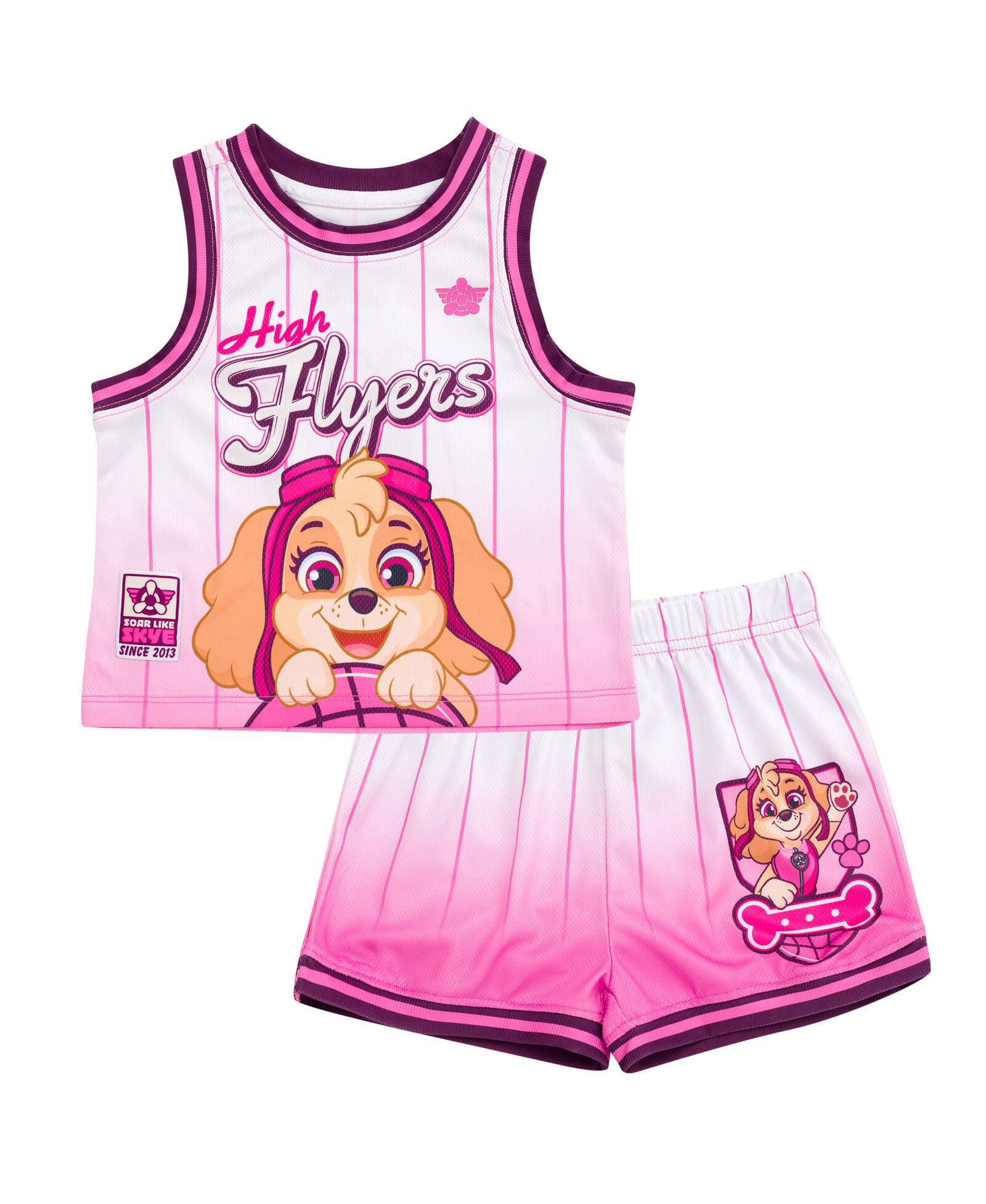 Детский комплект Paw Patrol Mesh Jersey Tank Top and Basketball Shorts Athletic Outfit