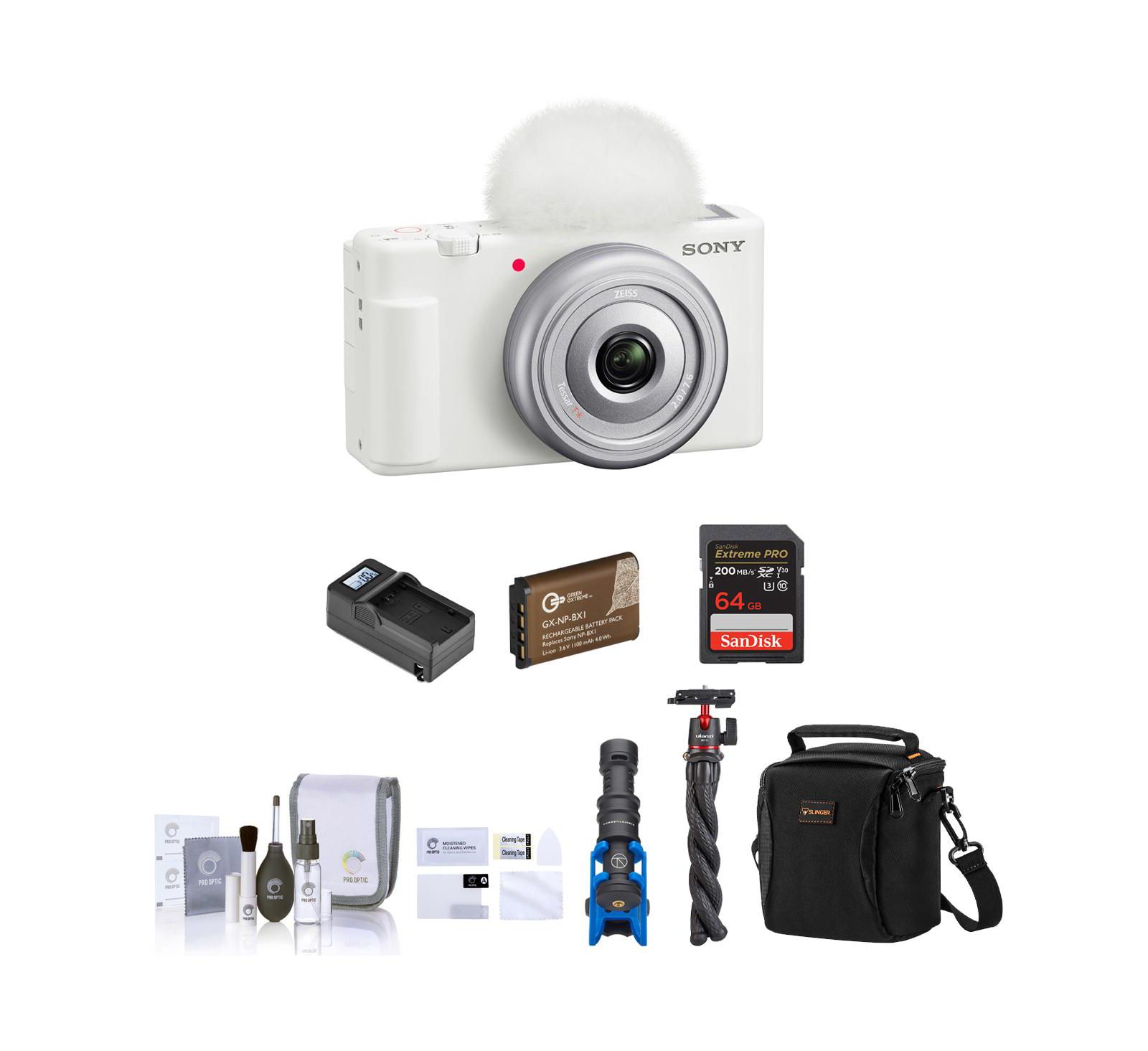 Sony ZV-1F 4K Ultra-Wide Lens Vlogging Camera