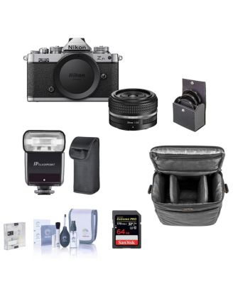 Nikon Z fc DX-Format Mirrorless Camera w/28mm f/2.8 Lens, w/Accessory Kit