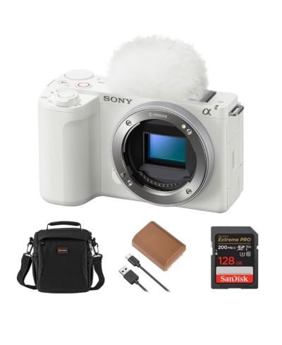 Sony Alpha ZV-E10 II 4K Mirrorless Camera with Lens and Accessories
