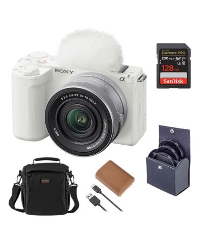 Sony Alpha ZV-E10 II 4K Mirrorless Camera with E PZ 16-50mm Lens