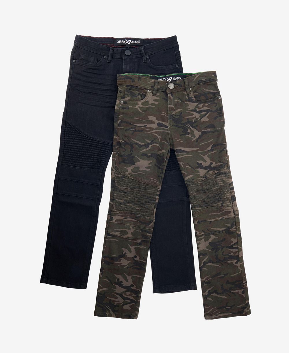 XRAY Big Boys 8-18 2-Pack Combo Stretch Jeans