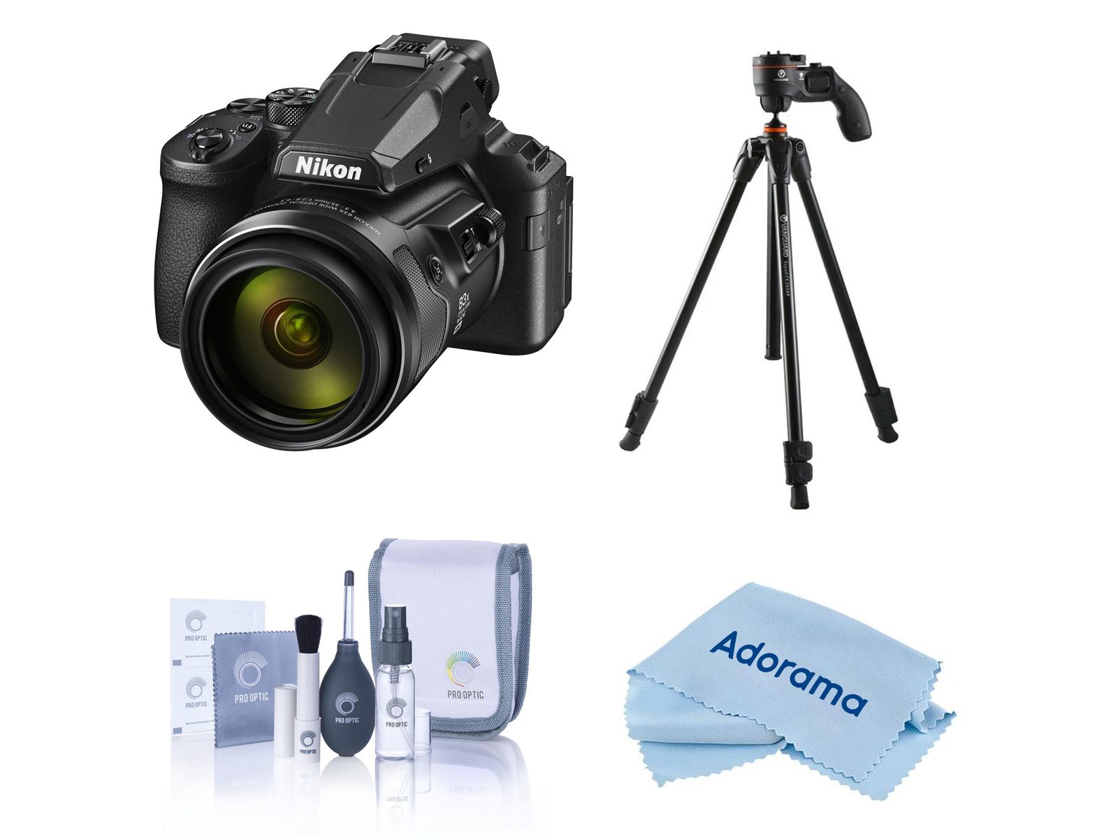 Nikon цифровая камера Coolpix P950 с оптическим зумом 83x и записью видео 4K UHD