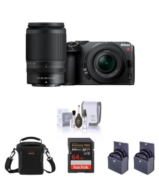 Nikon Z 30 Mirrorless Camera w/16-50mm  50-250mm Lens, With Included Value
