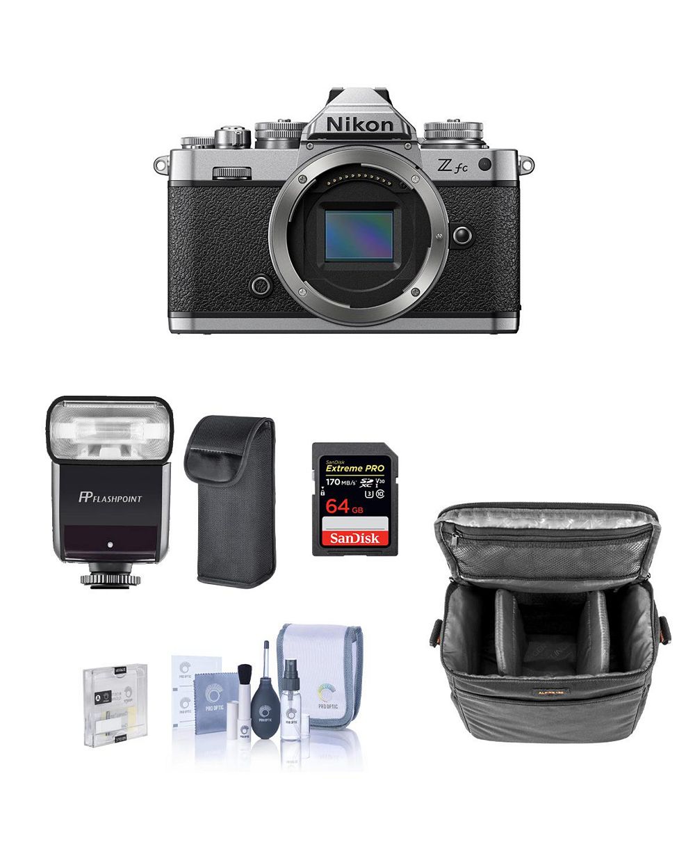 Nikon Z fc DX-Format Mirrorless Camera, Bundle with Accessory Kit