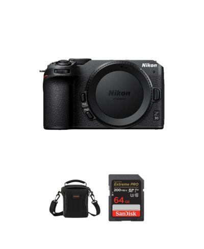 Nikon Z 30 DX-Format Mirrorless Camera, Bundle with Included Value