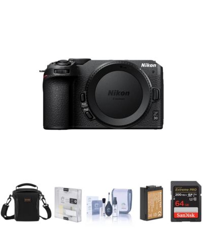 Nikon Z 30 DX-Format Mirrorless Camera, Bundle with Essentials Kit